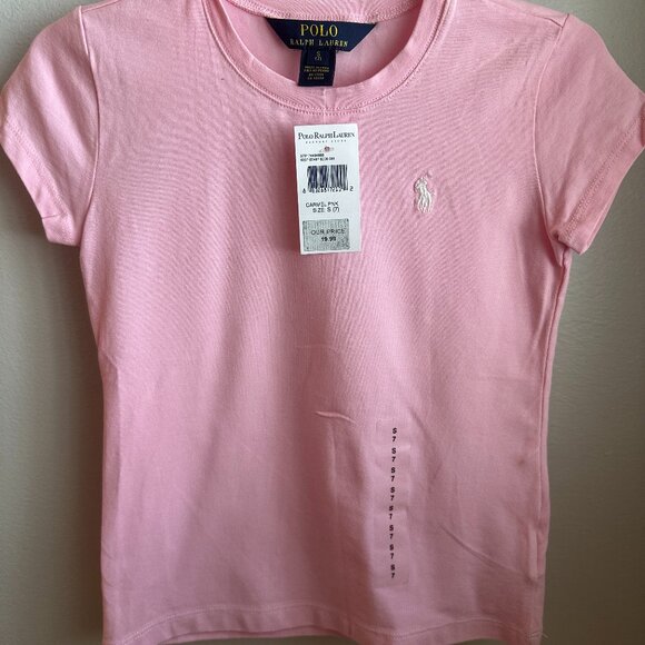 Polo Ralph Lauren Other - NWT Polo Ralph Lauren size 7 pink shirt for girls
